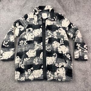 Hei Hei Anthropologie Cloudscape car coat size S